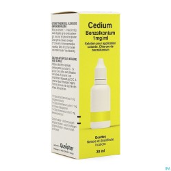 Cedium Benzalkonium Sol. 30ml