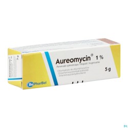 Aureomycine Ung Opht 1 X 5g 1%