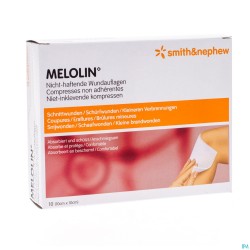 Melolin Cp Ster 10x10cm 10...