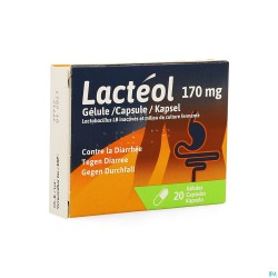 Lacteol 170mg Caps 20