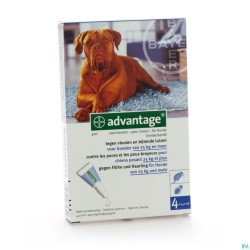 Advantage 400 Chiens 25-40kg 4x4ml