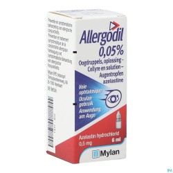 Allergodil Collyre Fl 6ml