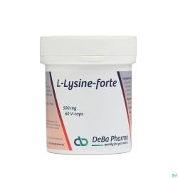 l-lysine Forte Caps 60 Deba