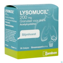 Lysomucil 200 Gran Sach 30...