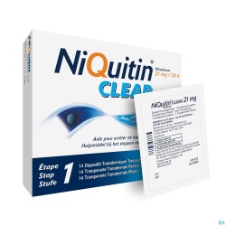 Niquitin Clear Patches 14 X 21mg