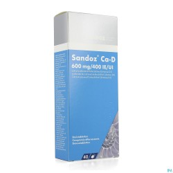 Sandoz Ca D 600mg/400ie...