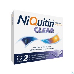 Niquitin Clear Patches 14 X 14mg