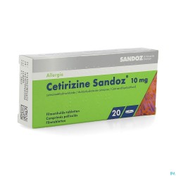 Cetirizine Sandoz Comp 20 X...