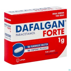 Dafalgan Forte Droog 1g...