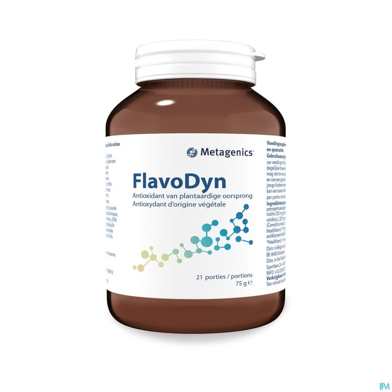 Flavodyn Pdr Pot 75g 4477 Metagenics