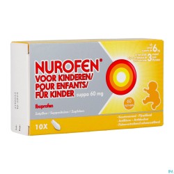 Nurofen Enfant 60mg Suppo...