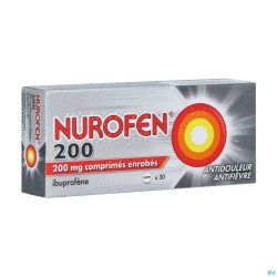 Nurofen Omhulde Tabl 30x200mg