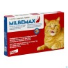 Milbemax Chats Tabl Pell Blister 2x2