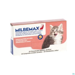 Milbemax Kleine Katten-kitten Filmomh Tabl 2x10