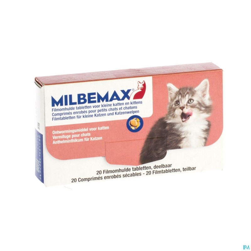 Milbemax Kleine Katten-kitten Filmomh Tabl 2x10