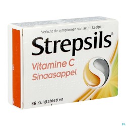 Strepsils Vitamine C Orange...