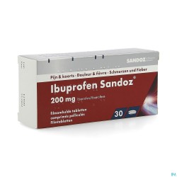 Ibuprofen Sandoz 200mg Comp...