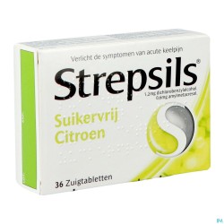 Strepsils S/sucre Citron...