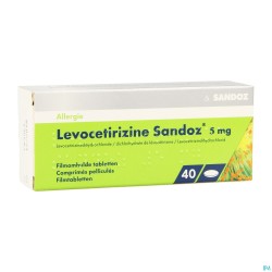 Levocetirizine Sandoz 5mg...