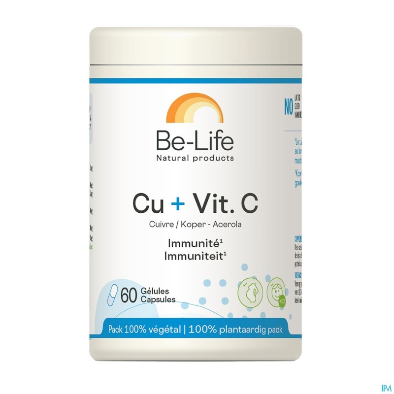 Cu + Acerola Minerals Be Life Nf Gel 60