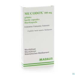 Mucodox 300mg Caps 14