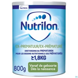 Nutrilon Ex-prematuur Pdr 800g