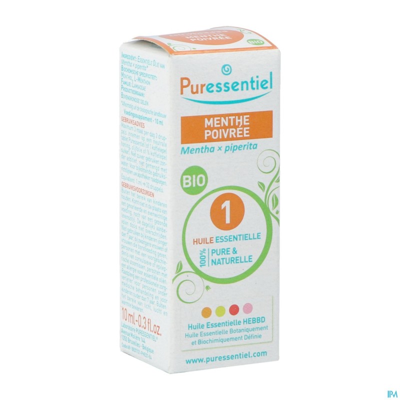 Puressentiel Eo Pepermunt Bio Expert 10ml