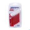 Interprox Plus Mini Conique Rouge Interd. 6 2884856