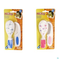 Nuby Kam & Borstel Set - 3m+