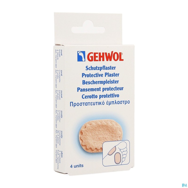 Gehwol Pansement Protection Ovale 4 Consulta