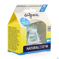 Difrax Fopspeen Natural 12+ M