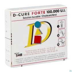 D Cure Forte 100.000 Ui Amp 3