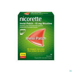 Nicorette Invisi 15mg Patch 14