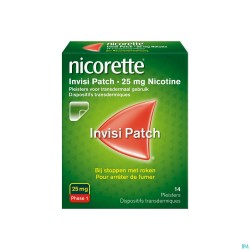 Nicorette Invisi 25mg Patch 14