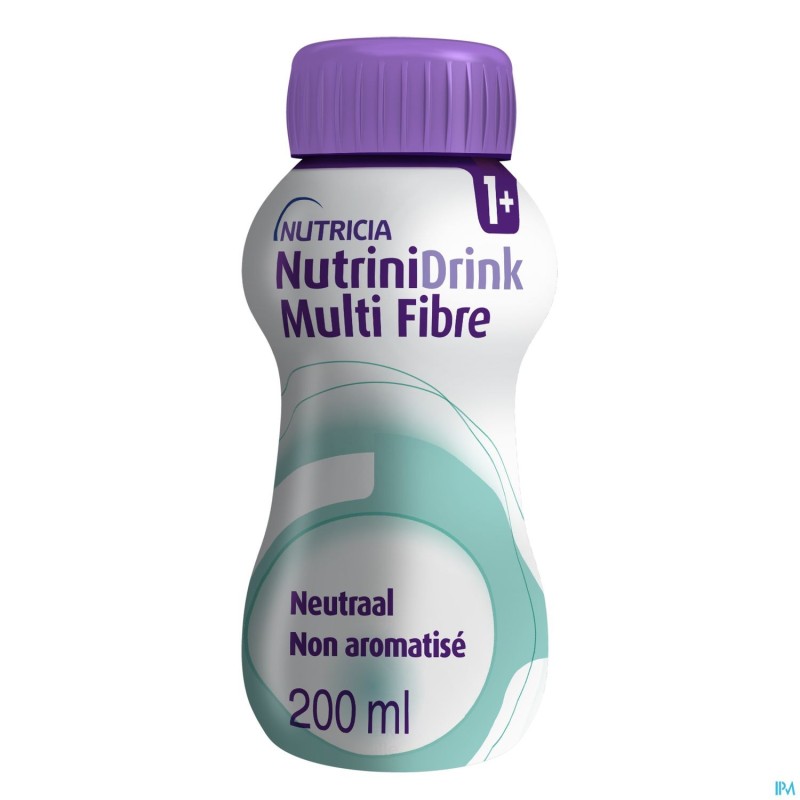 Nutrinidrink Multi Fibre Neutrale smaak Flesje 200ml