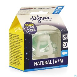 Difrax Fopspeen Natural 6+...