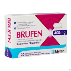 Brufen 400mg Comp Pell Tabl...