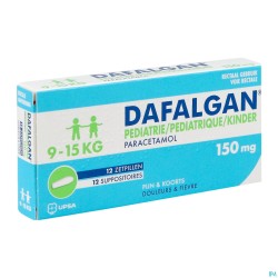 Dafalgan Pediatrie 150mg...