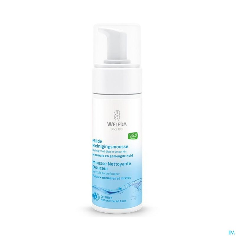 Weleda Reininginsmousse Milde Gezicht 150ml