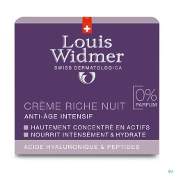 Widmer Iaa Rijke Nachtcreme N/parf Pot 50ml