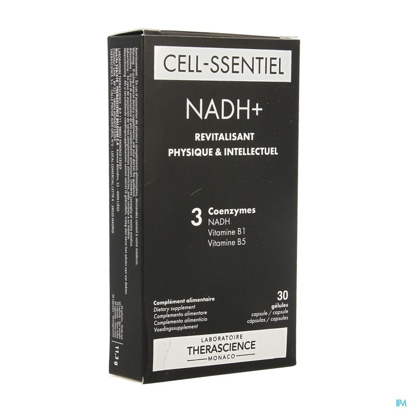 Nadh+ Cell-ssentiel Caps 30 Physiomance Phy358