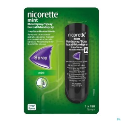 Nicorette Mint Mondspray...