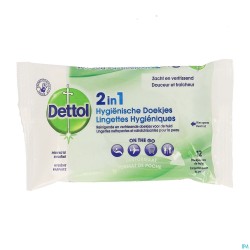 Dettol 2en1 Lingettes...