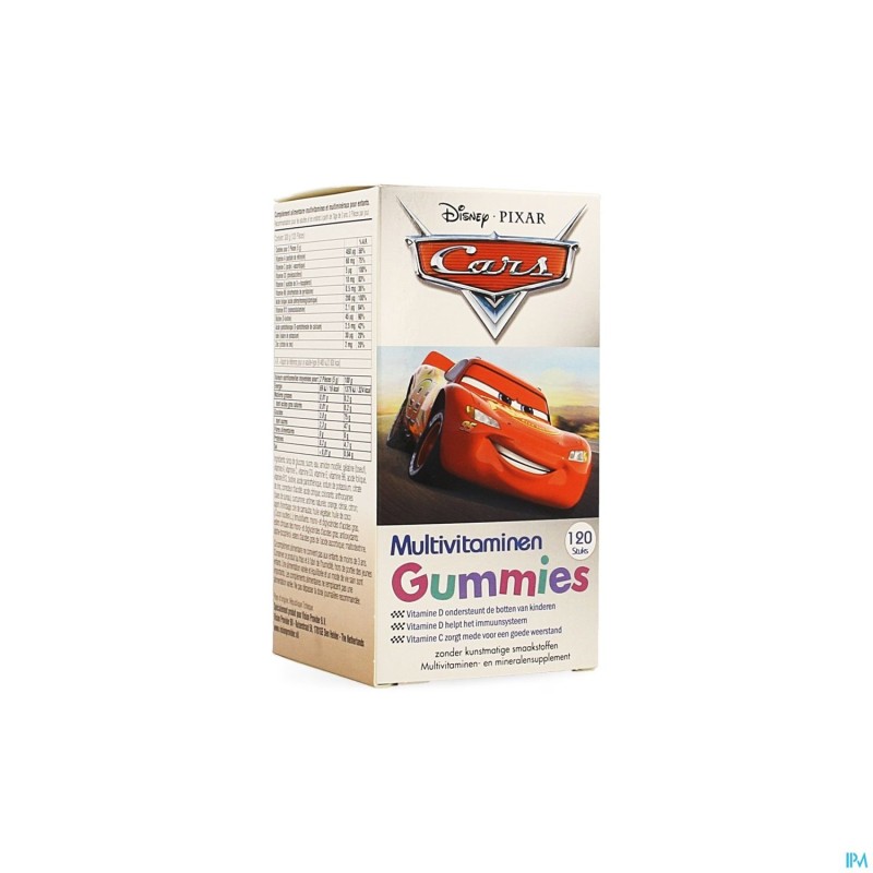 Disney Multivitaminen Cars Gummies 120