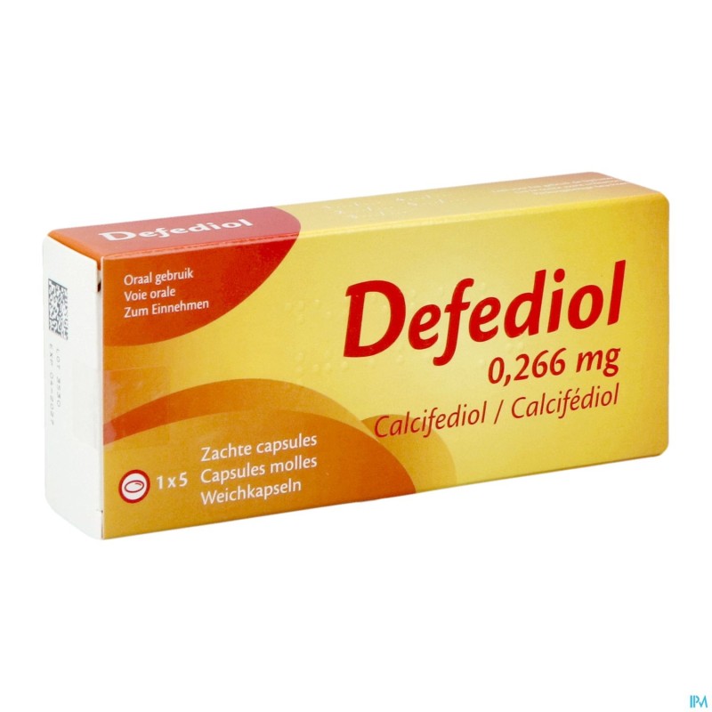 Defediol 0,266mg Caps Molle 5