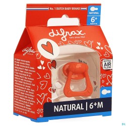 Difrax Fopspeen Natural +6m I Love