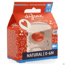 Difrax Sucette Natural 0-6m...