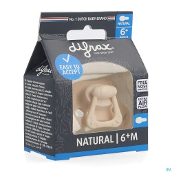 Difrax Fopspeen Natural 6m+...