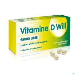 Vitamine D Will 25000ui...