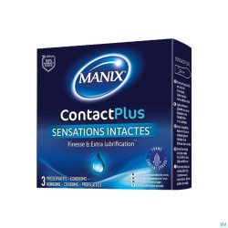 Manix Contact Plus Condoms 3